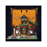 Front view of Medieval World Log Cabin MK-16054 1