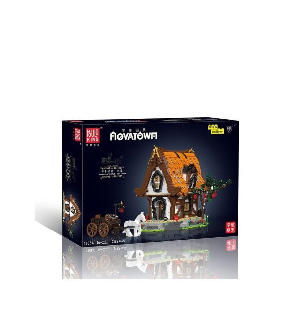 Packaging image of Medieval World Log Cabin MK-16054