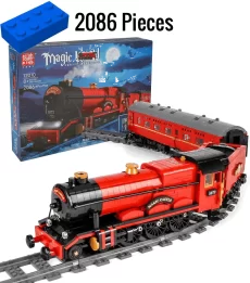 Feature image with packaging of Harry Potter Magic Train MK-12010