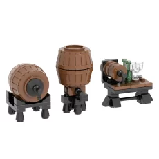 Front view of Wine Barrels M-5031